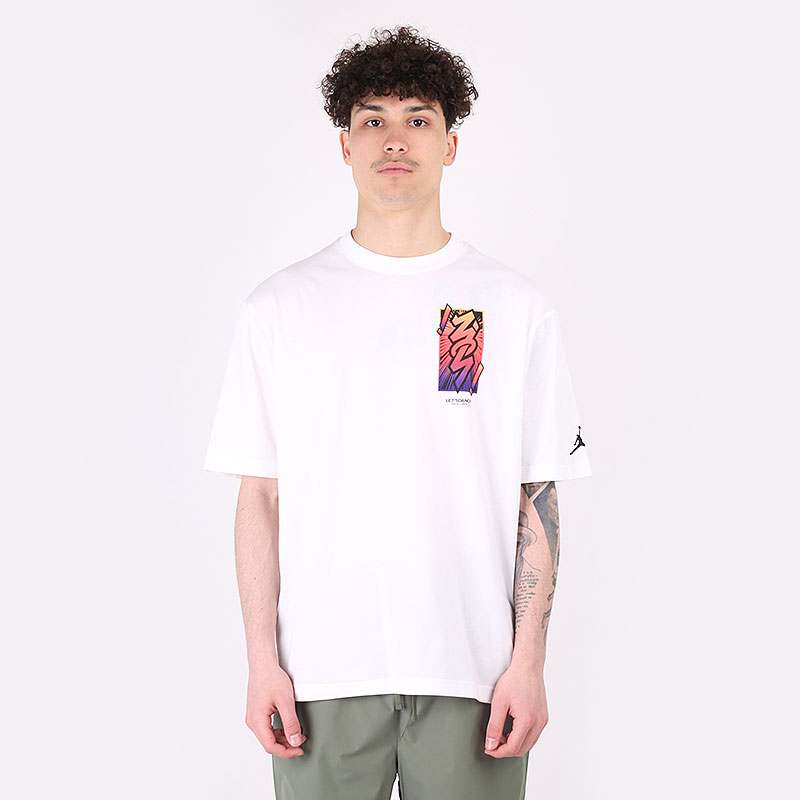 Мужская футболка Jordan Dri-fit Zion (DH0592-100)  - цена, описание, фото 3